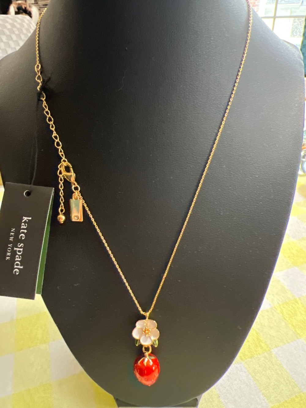 Kate Spade New York Strawberry Necklace